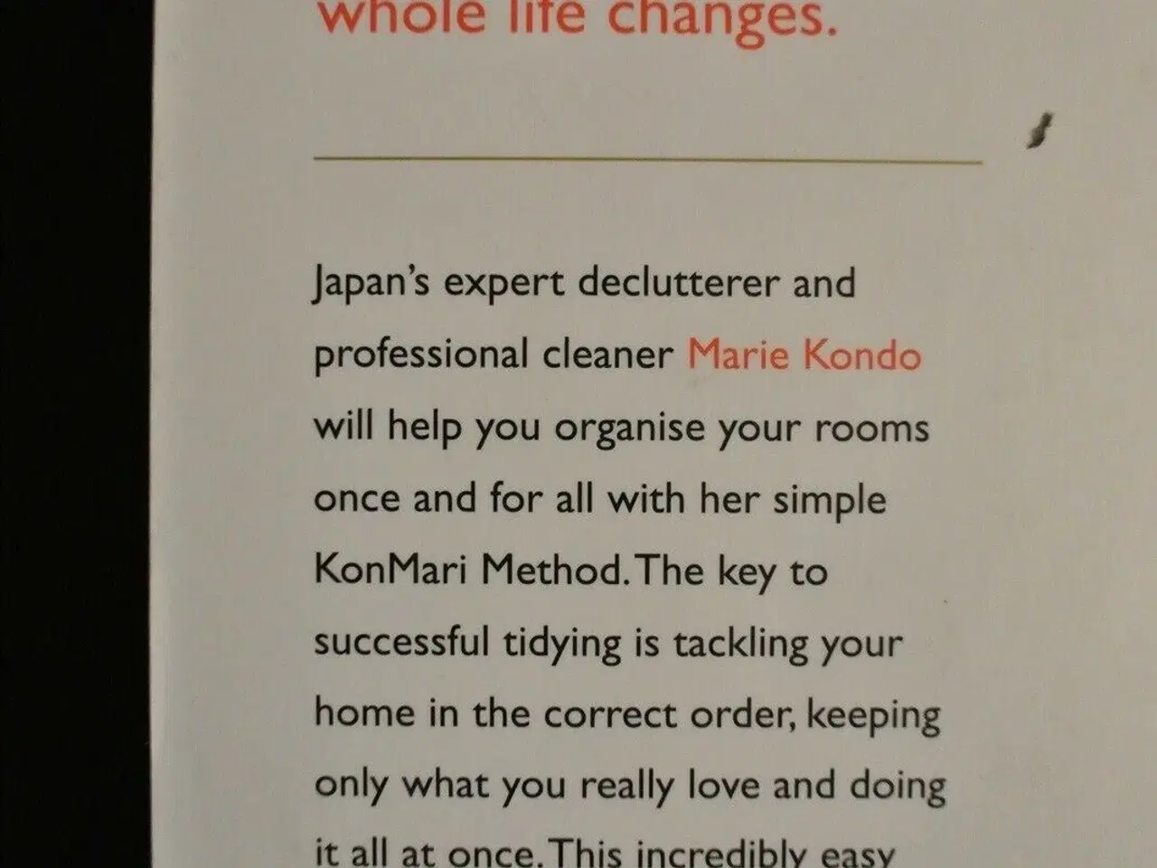 Billede 2 - the life-changing magic of tidying, by marie kondo