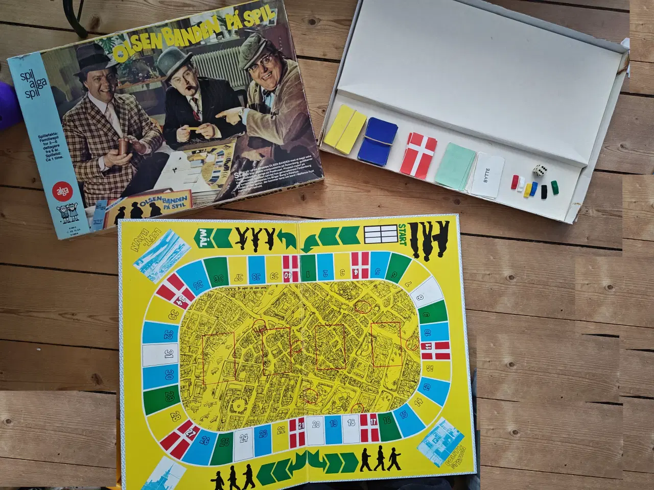 Billede 1 - Olsen Banden på Spil Brætspil