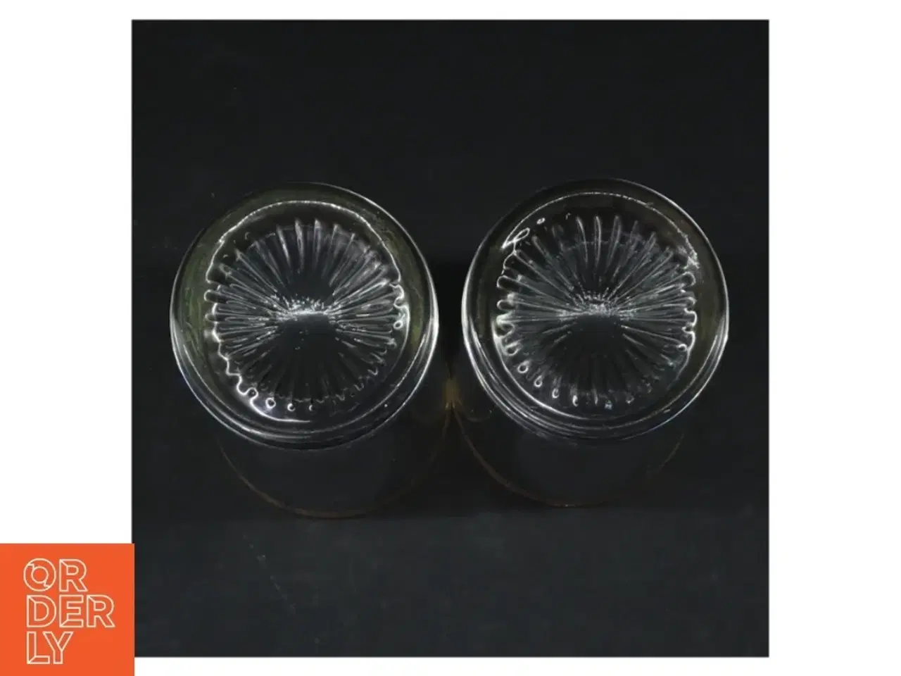 Billede 4 - Glasvaser med guldkant (str. Ø. 7 cm. længde, 14 cm)