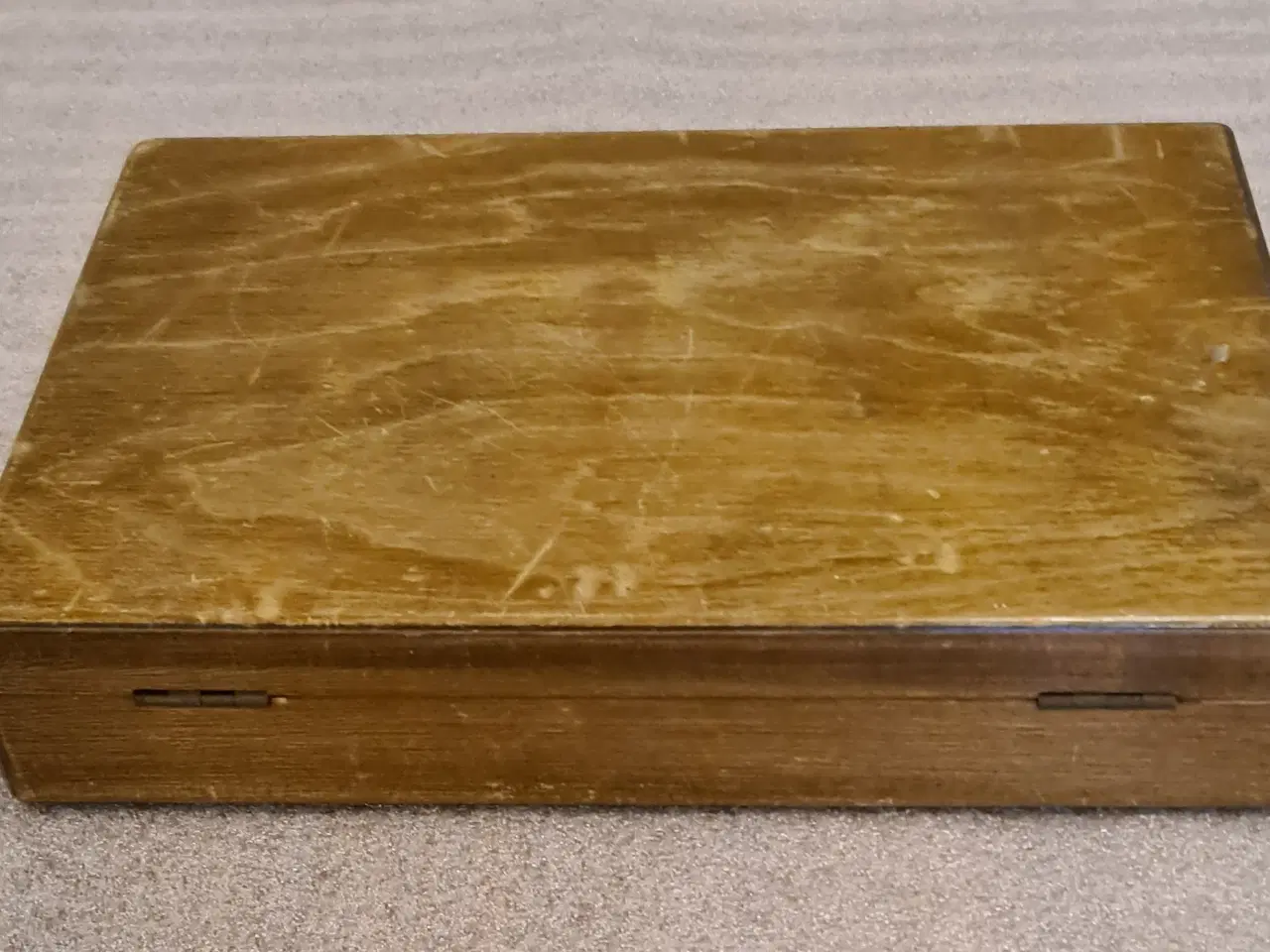 Billede 6 - Stelling retro træ æske