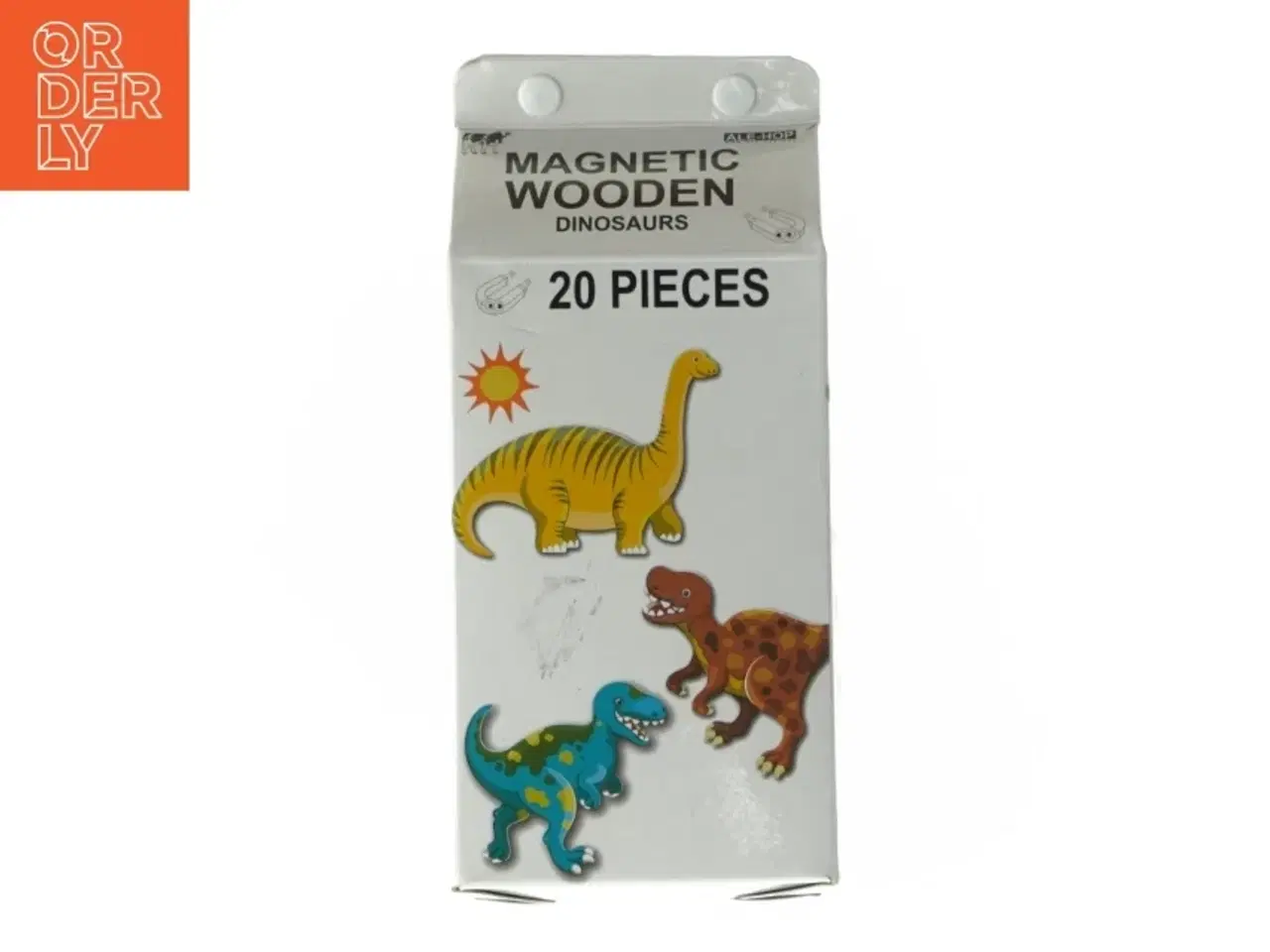 Billede 3 - Magnetisk Dinosaurpuslespil (str. 14 cm)