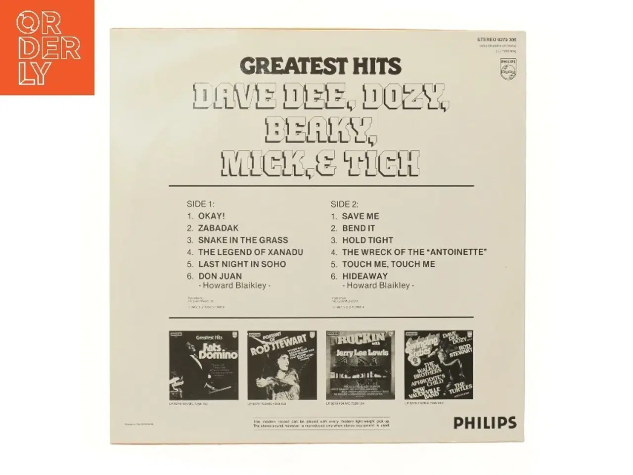 Billede 3 - Dave Dee, Dozy, Beaky, Mick & Tich - Greatest Hits LP fra Philips