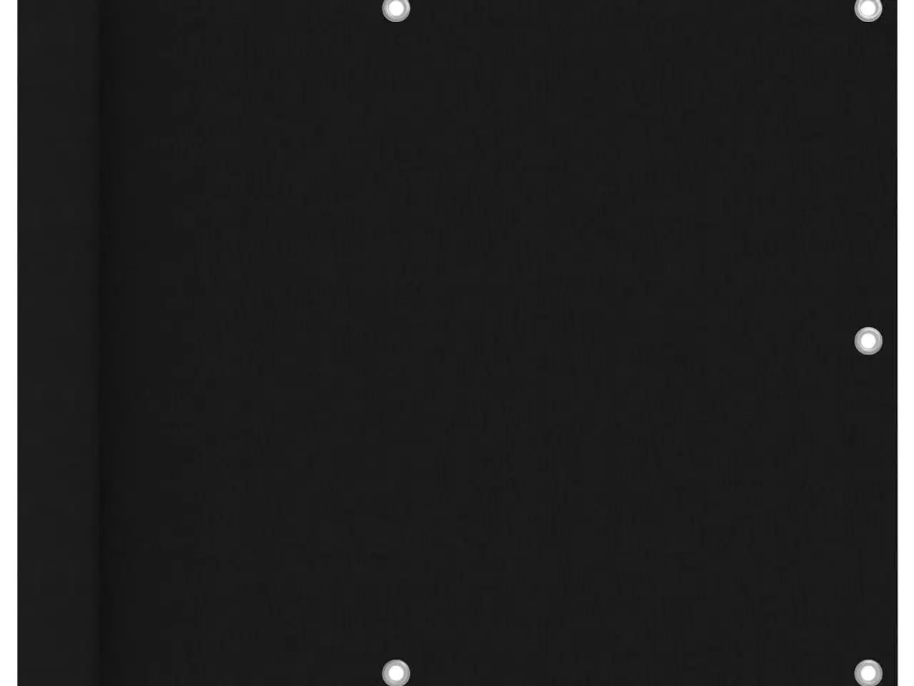 Billede 1 - Altanafskærmning 75x300 cm oxfordstof sort