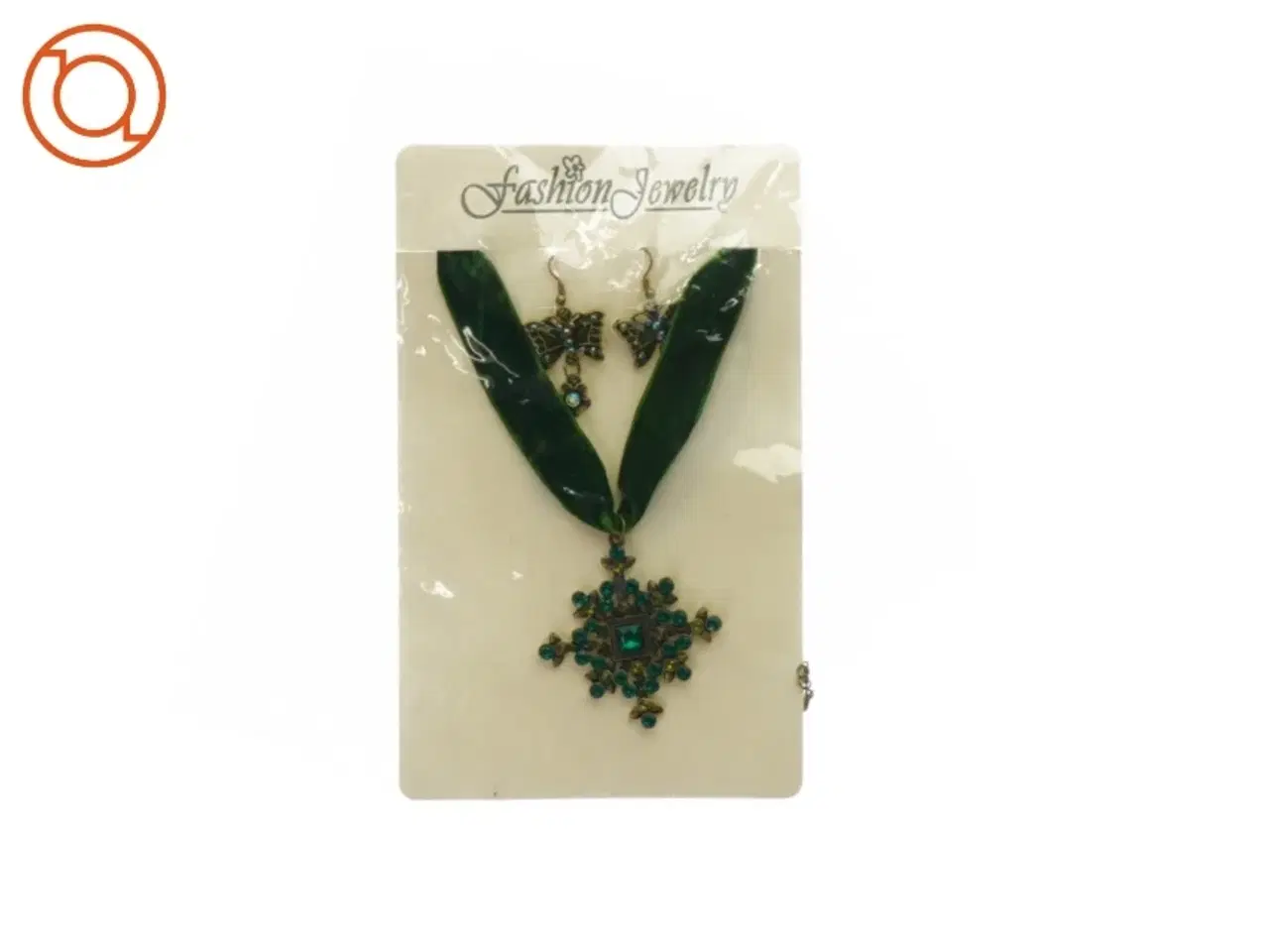 Billede 1 - Halskæde og øreringe fra Fashion Je Welry (str. Ukendt)