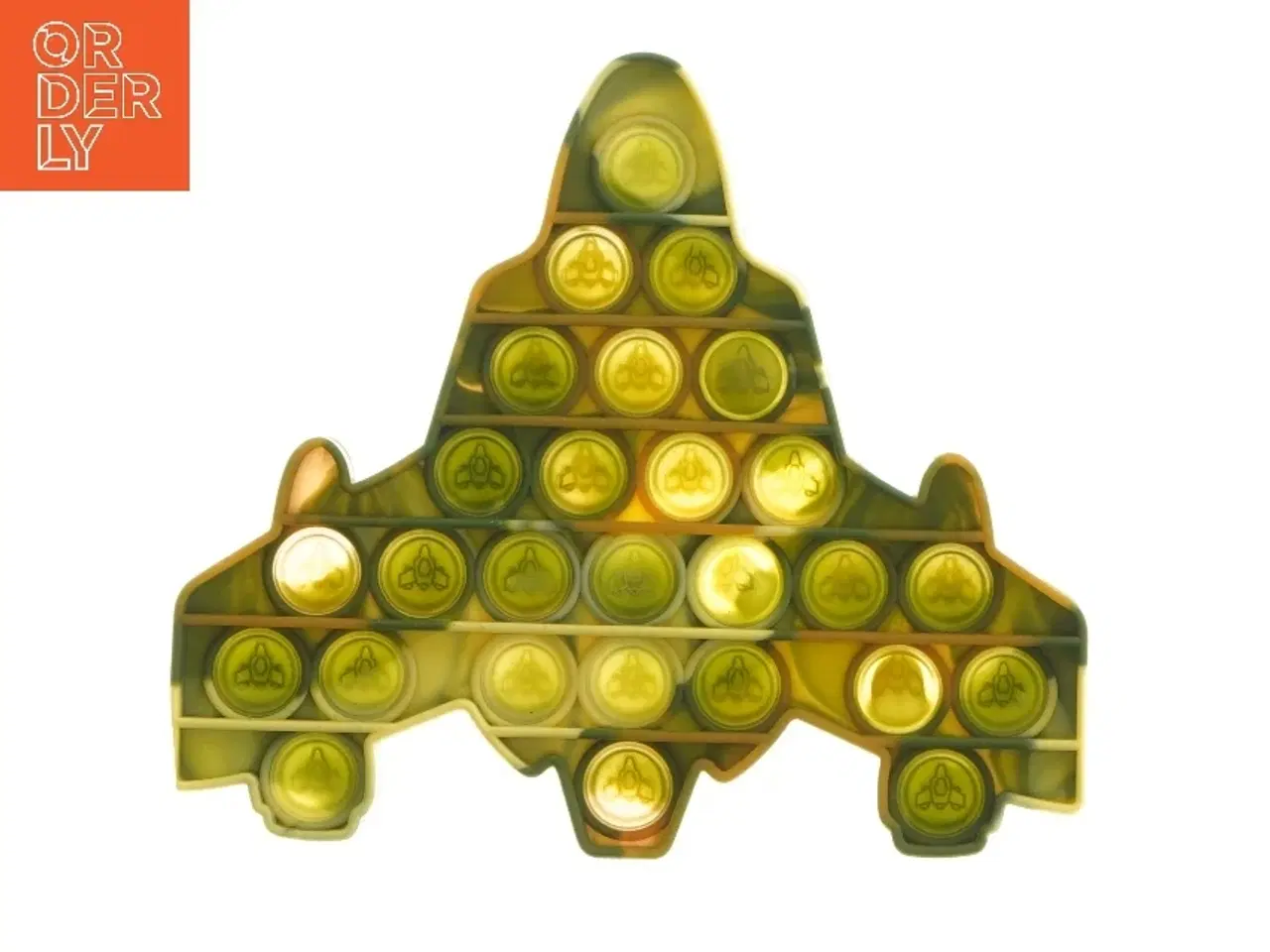 Billede 2 - Pop it legetøjsfly (str. 15,5x17,5 cm)