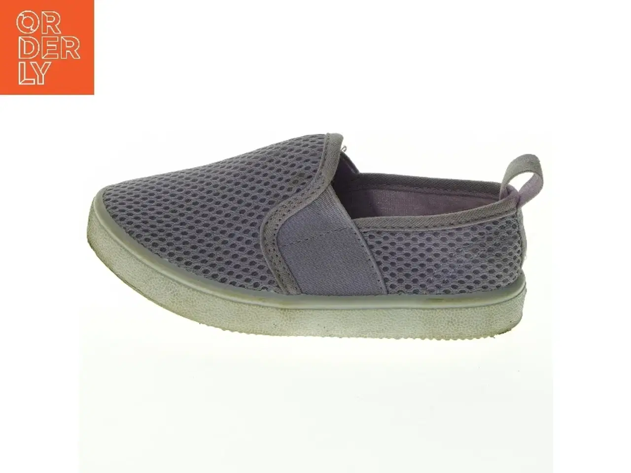 Billede 3 - Brugte grå slip-on sko