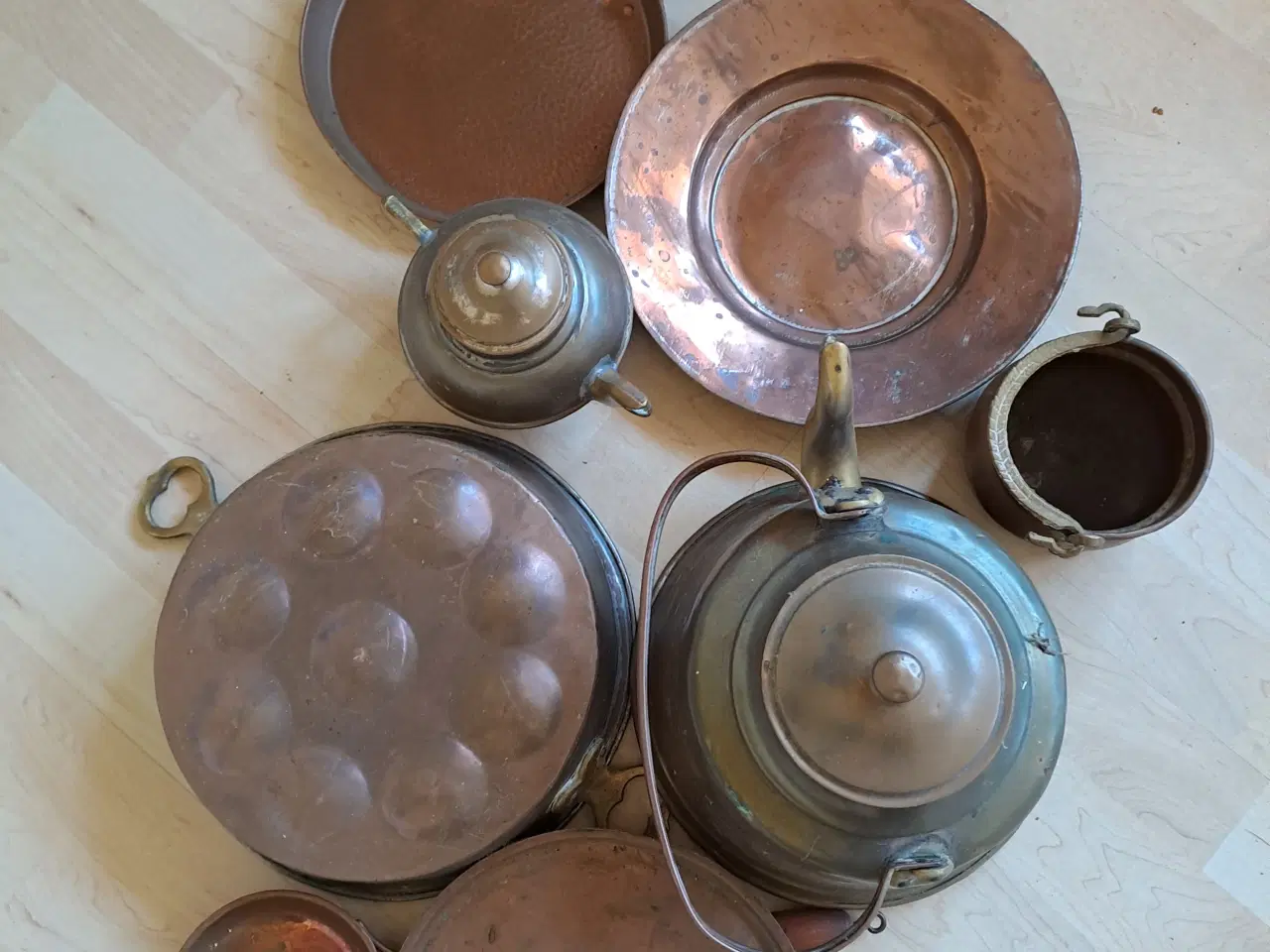 Billede 1 - Diverse pynteting i kobber