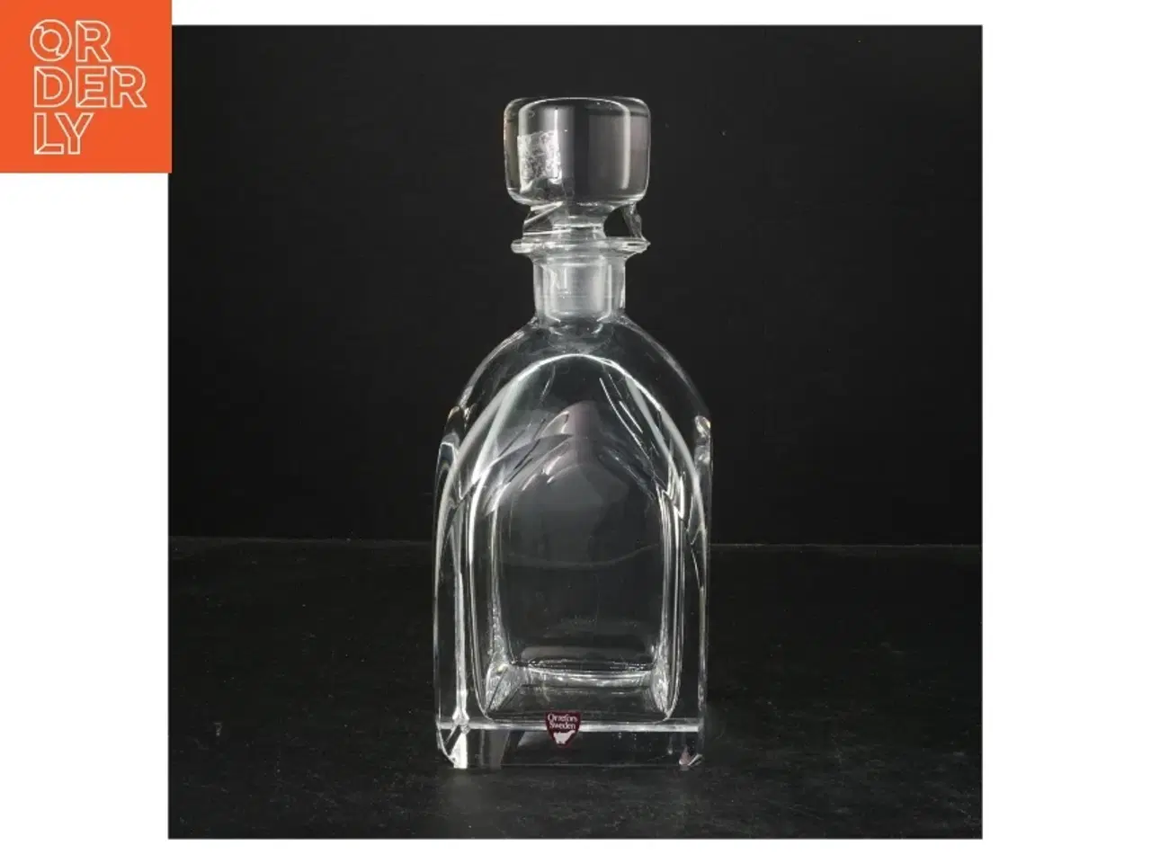 Billede 1 - Glaskaraffel 24 cm fra Orrefors (str. 24 cm)