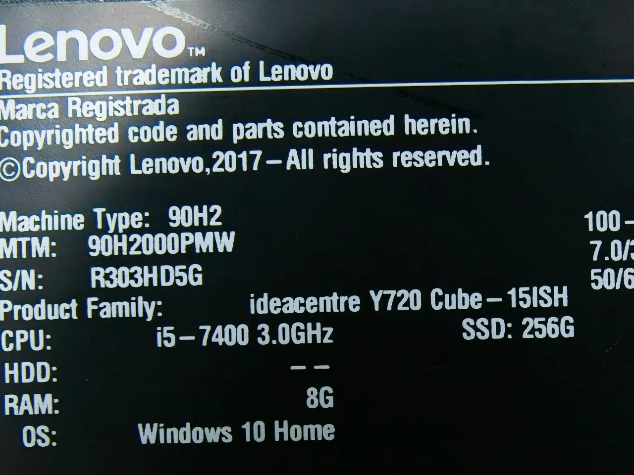 Billede 2 - Lenovo Y710 Cube, 16gb 