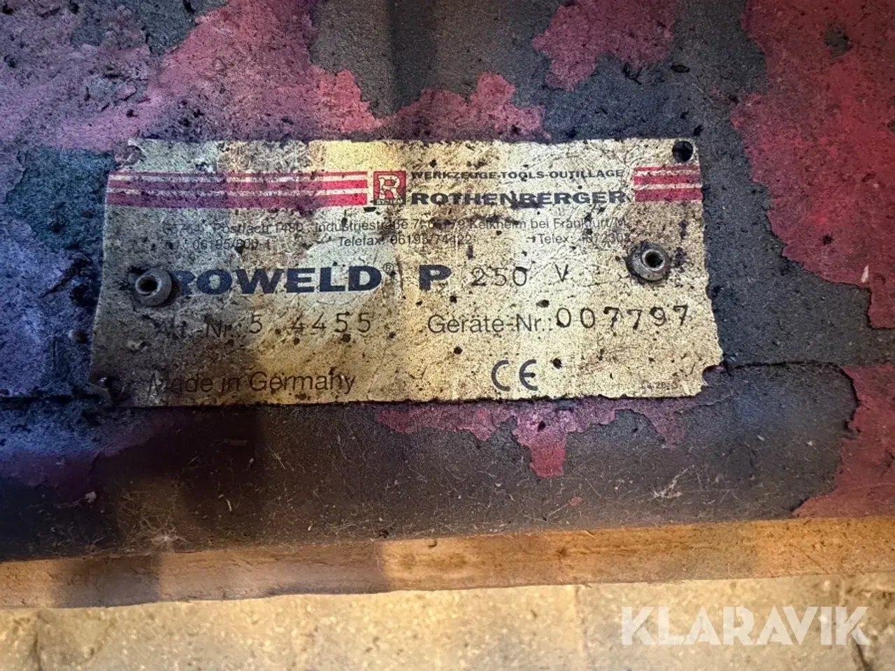 Billede 11 - Plastsvejser / Stuksvejser Rothenberger ROWELD P 250 V