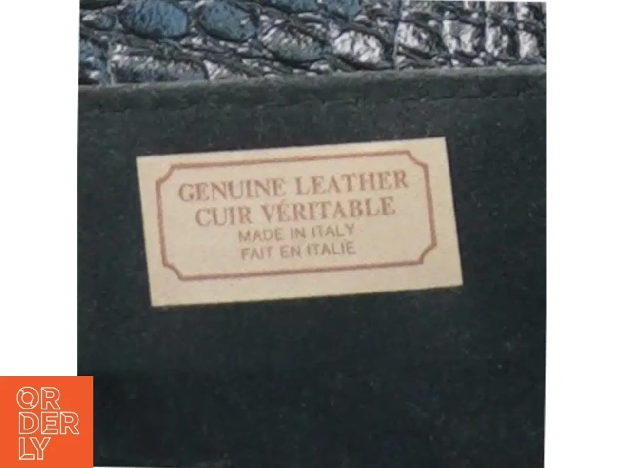 Billede 2 - Vintage Dame læder patchwork taske fra Cuir Veritable (str. 34 x 24 cm)