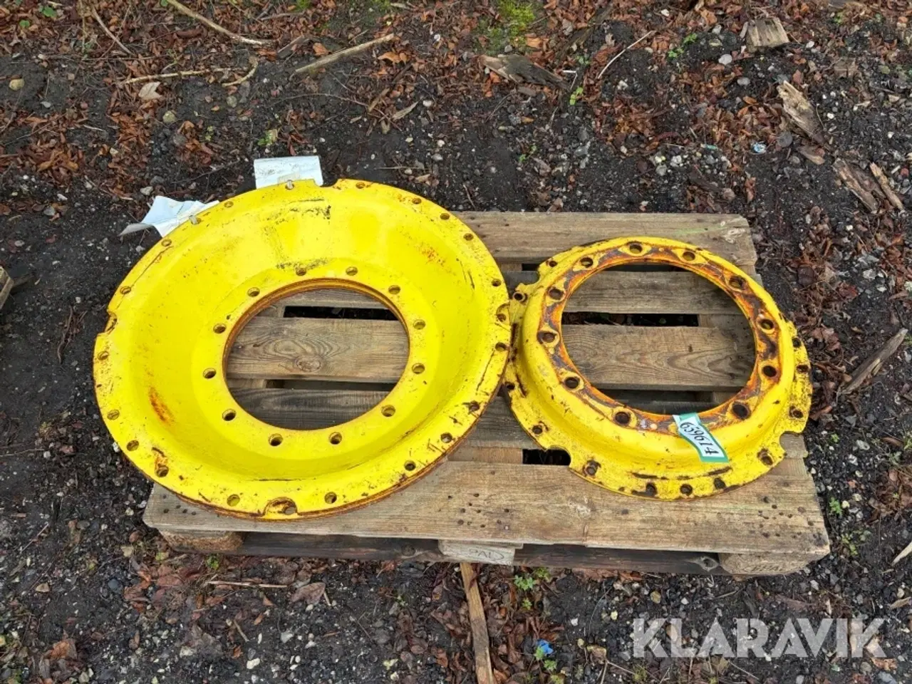 Billede 1 - Fælgplader John Deere 3 styk