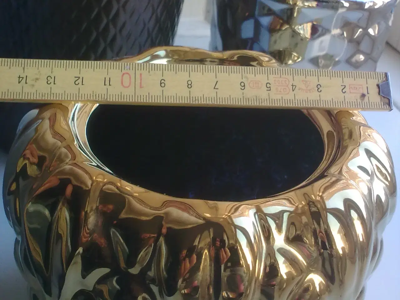 Billede 5 - Guld sølv kobber GRAFISK potteskjuler SÆT