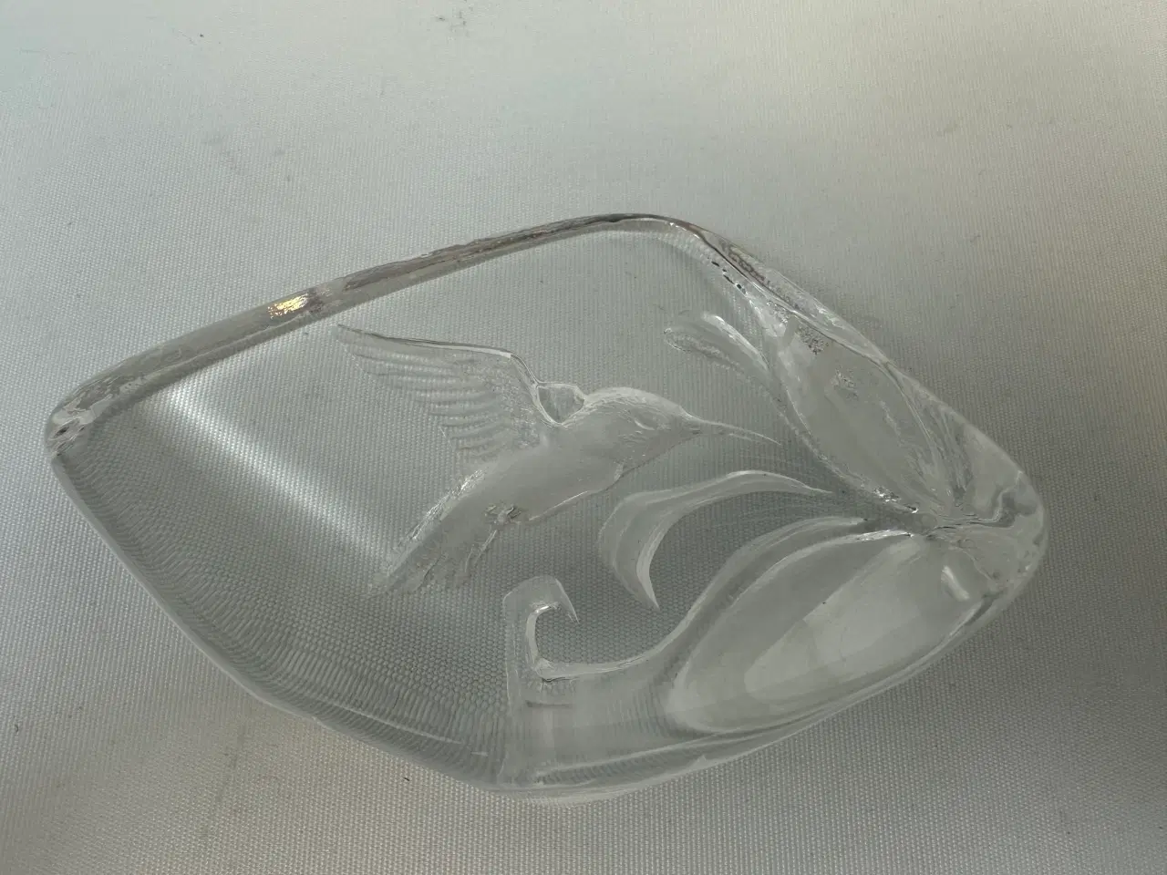 Billede 7 - Svensk kunstglas, Kolibri (Mats Jonasson)