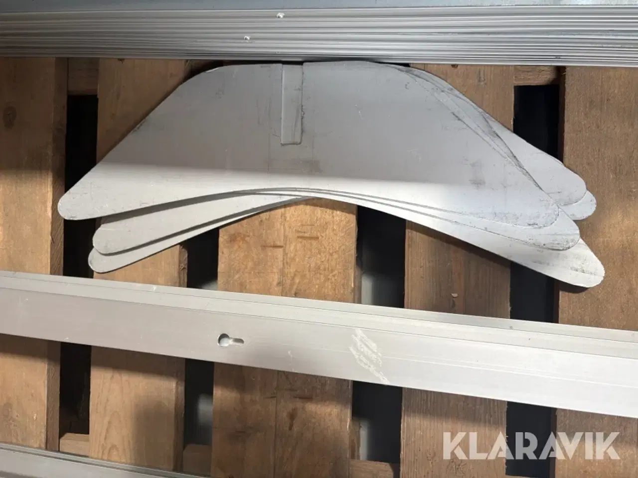 Billede 11 - Displays 4 styk foldbare, 8 styk enkelt sider, 4 sider.