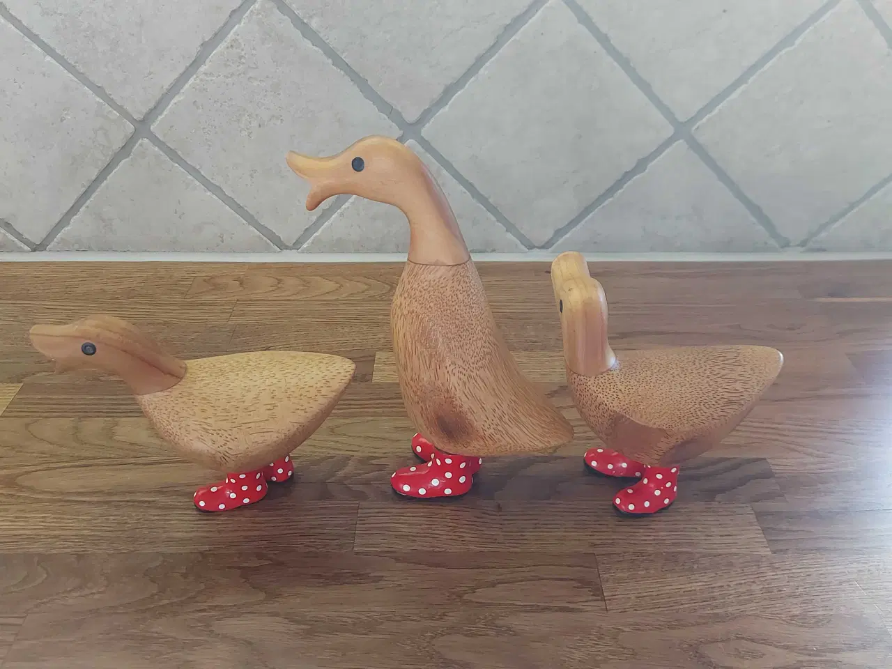 Billede 3 - Træænder 3 stk