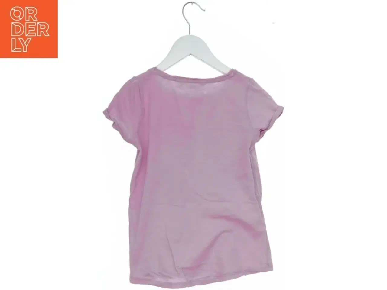 Billede 2 - T-shirt med pailletkirsebær fra H&M (str. 140)