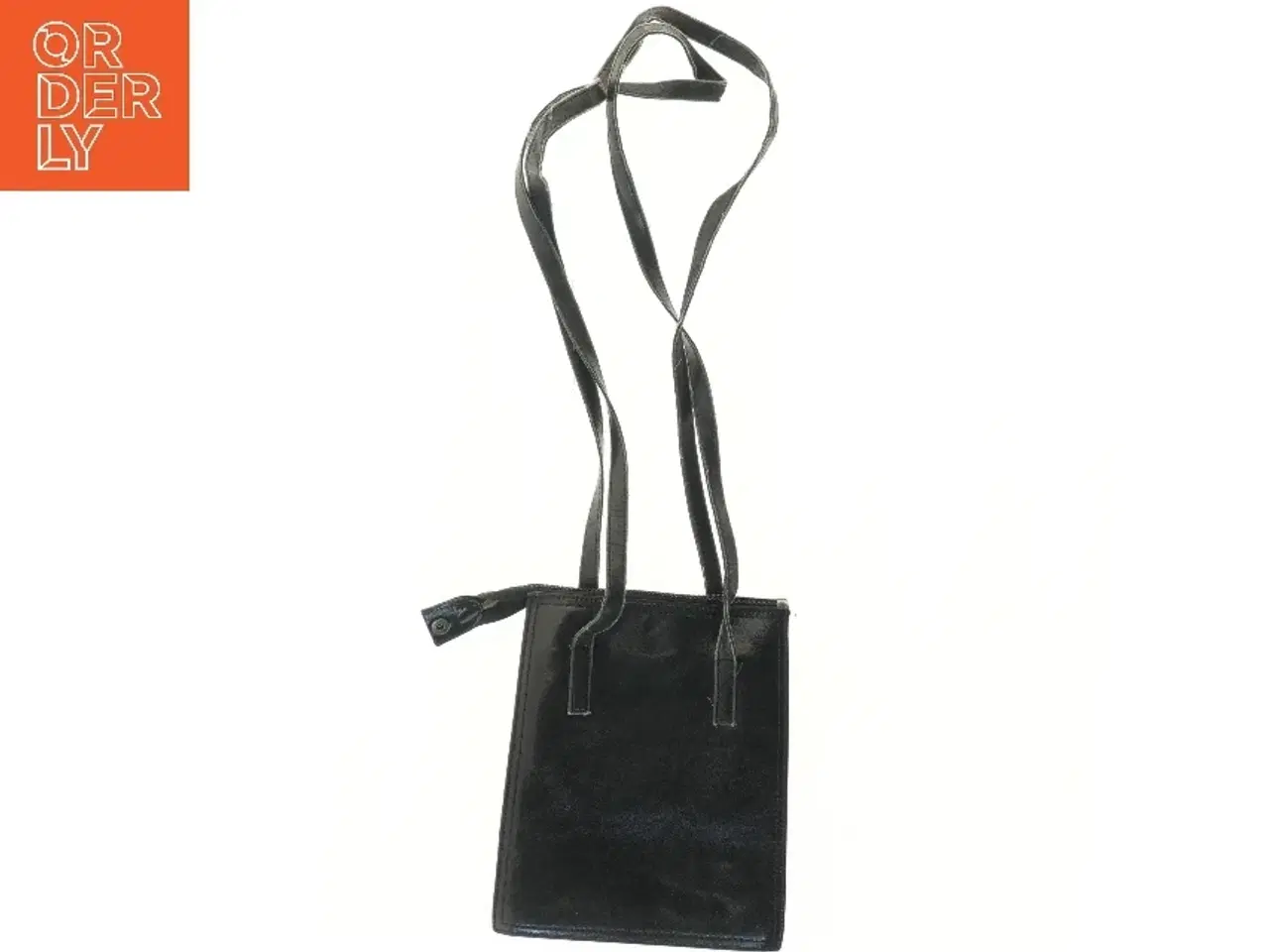 Billede 2 - Sort skuldertaske fra G. Bruni (str. 24x19 cm)