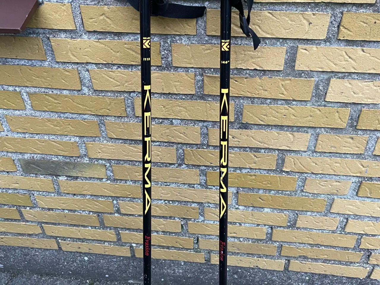 Billede 6 - Alpin ski (73 cm) med stave