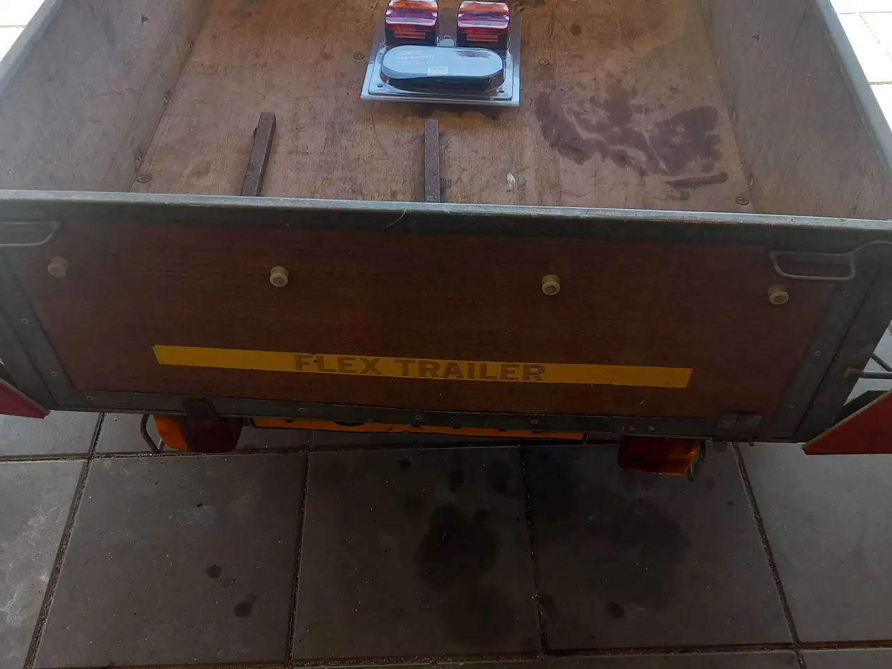 Billede 1 - Trailer med nummerplade 