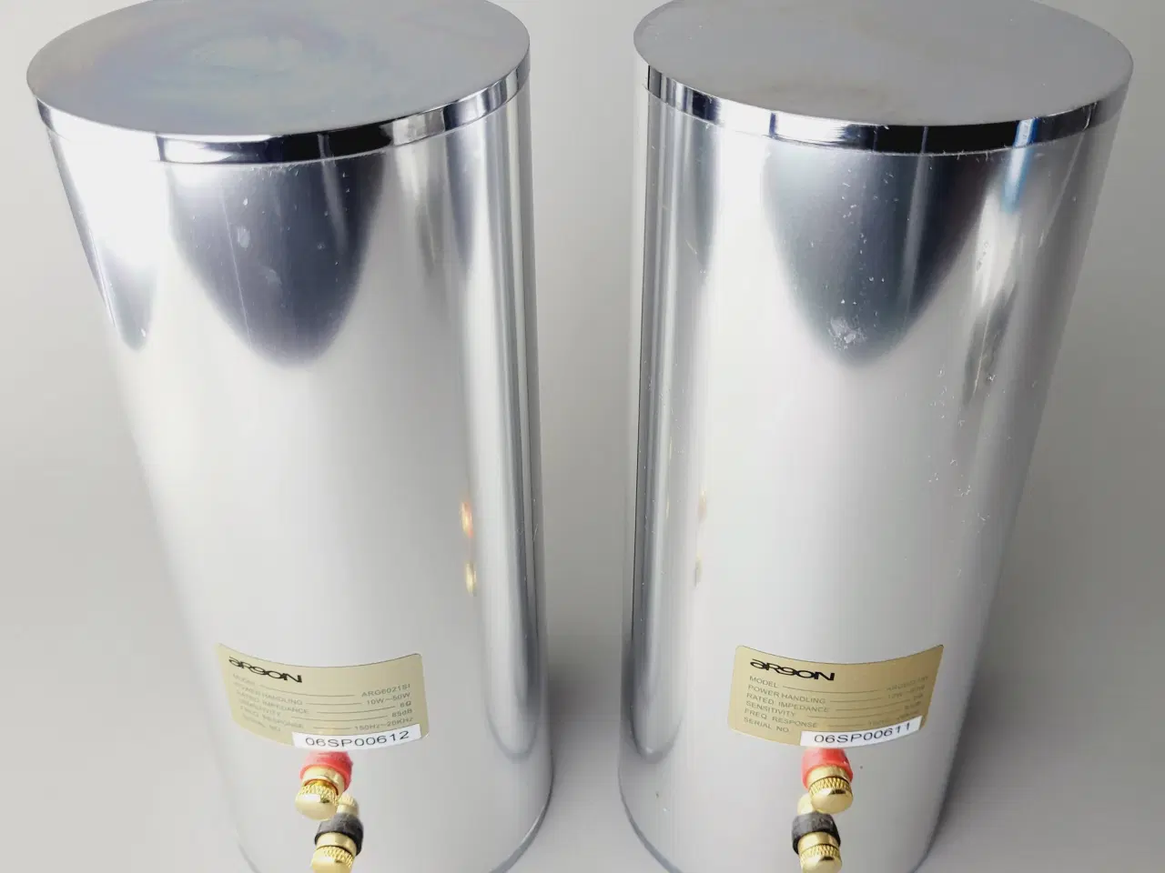 Billede 5 - ⭐️· Argon ARG6021SI Højttalere – Stilfuld Chrome 