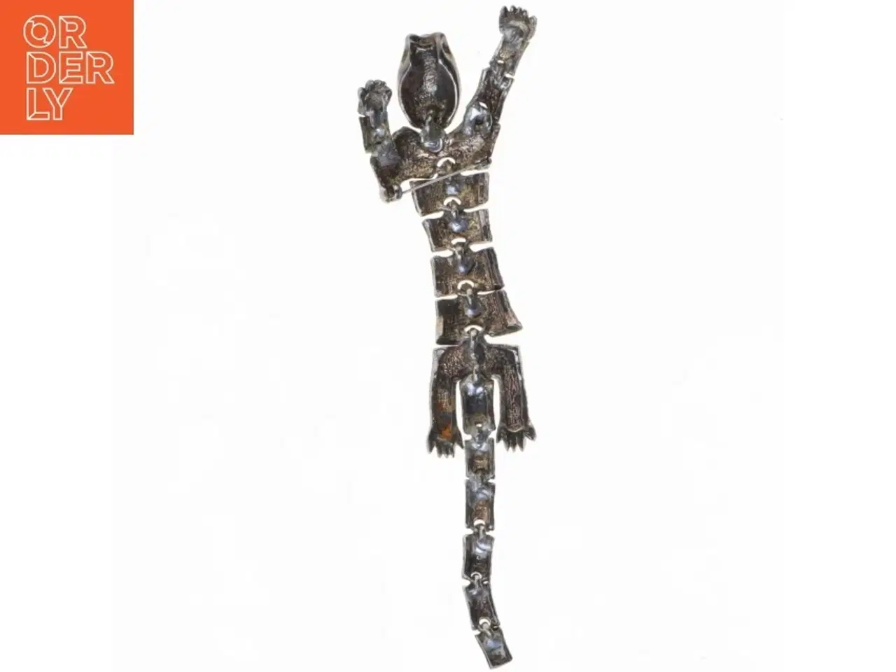 Billede 1 - Sølvbrosche af (str. 15 x 5 cm)