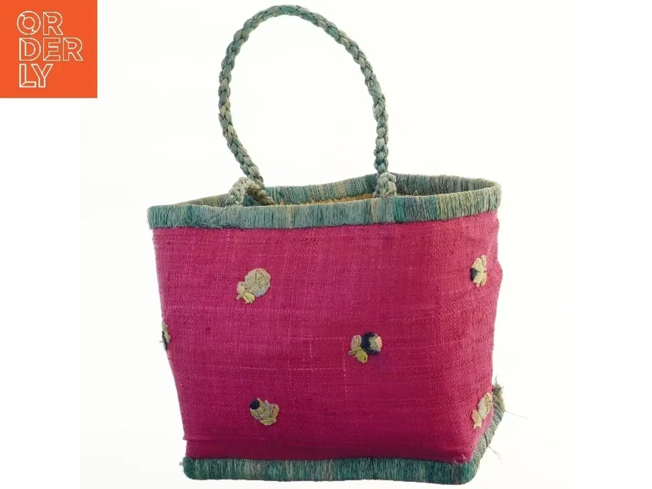 Billede 3 - Ricetaske med broderi (str. 26,5x43 cm)