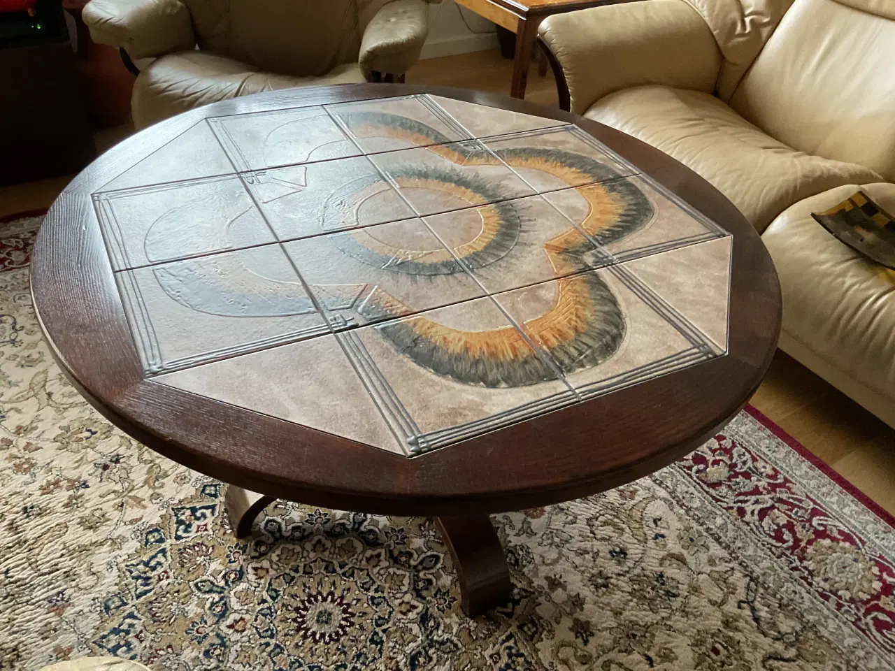 Billede 1 - Sofabord med kakler