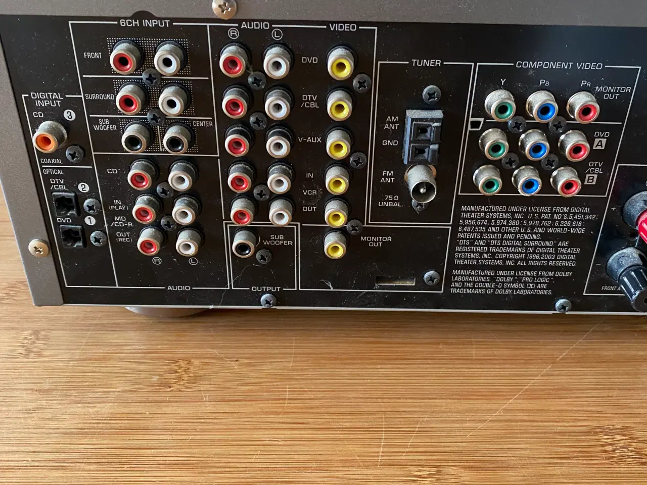 Billede 4 - Yamaha RX V357 surround 5.1 forstærker
