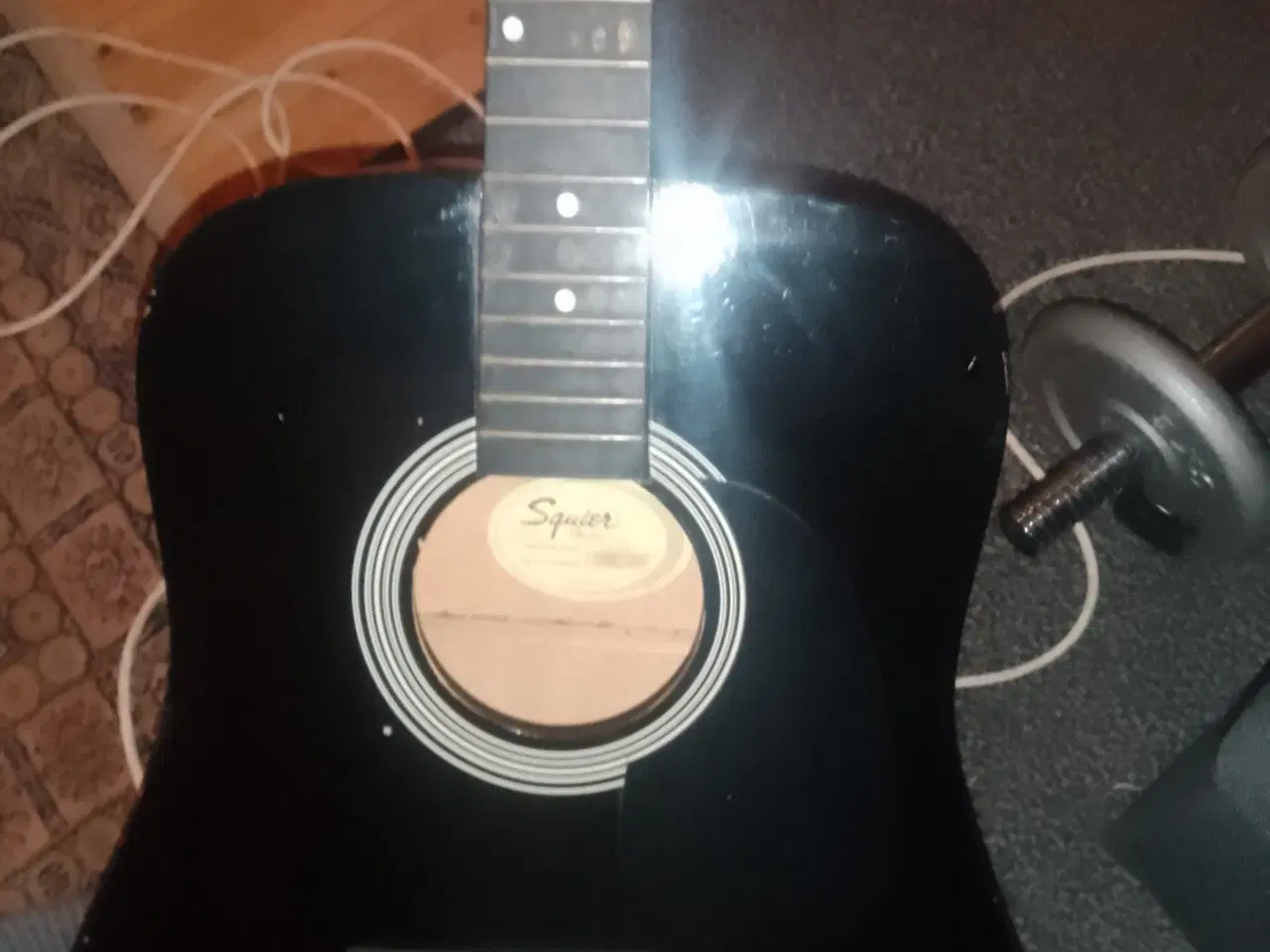 Billede 1 - Fed orginal guitar mangler tråd