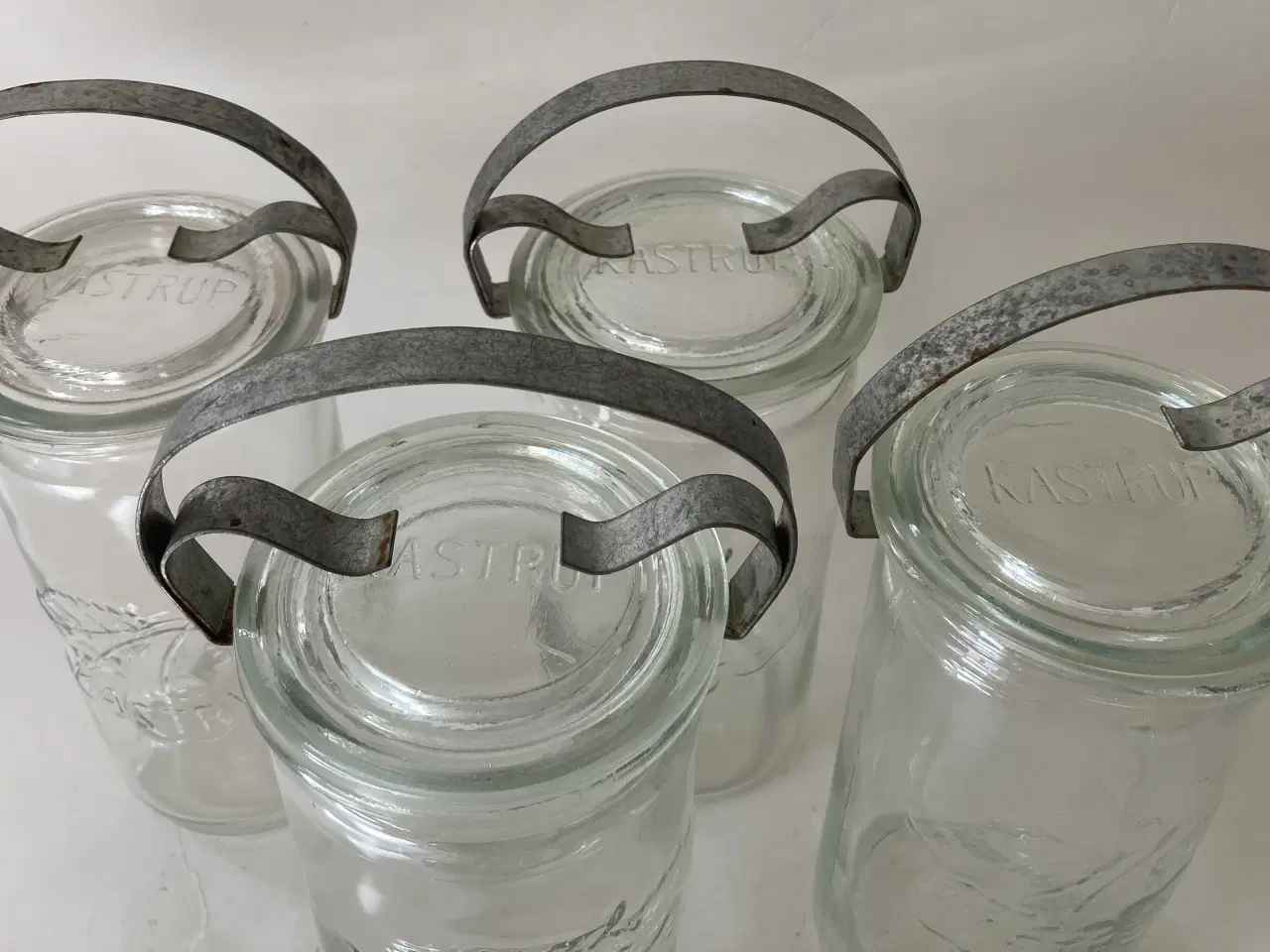 Billede 2 - ½L Kastrup Sylteglas / Henkogningsglas + ekstra lå