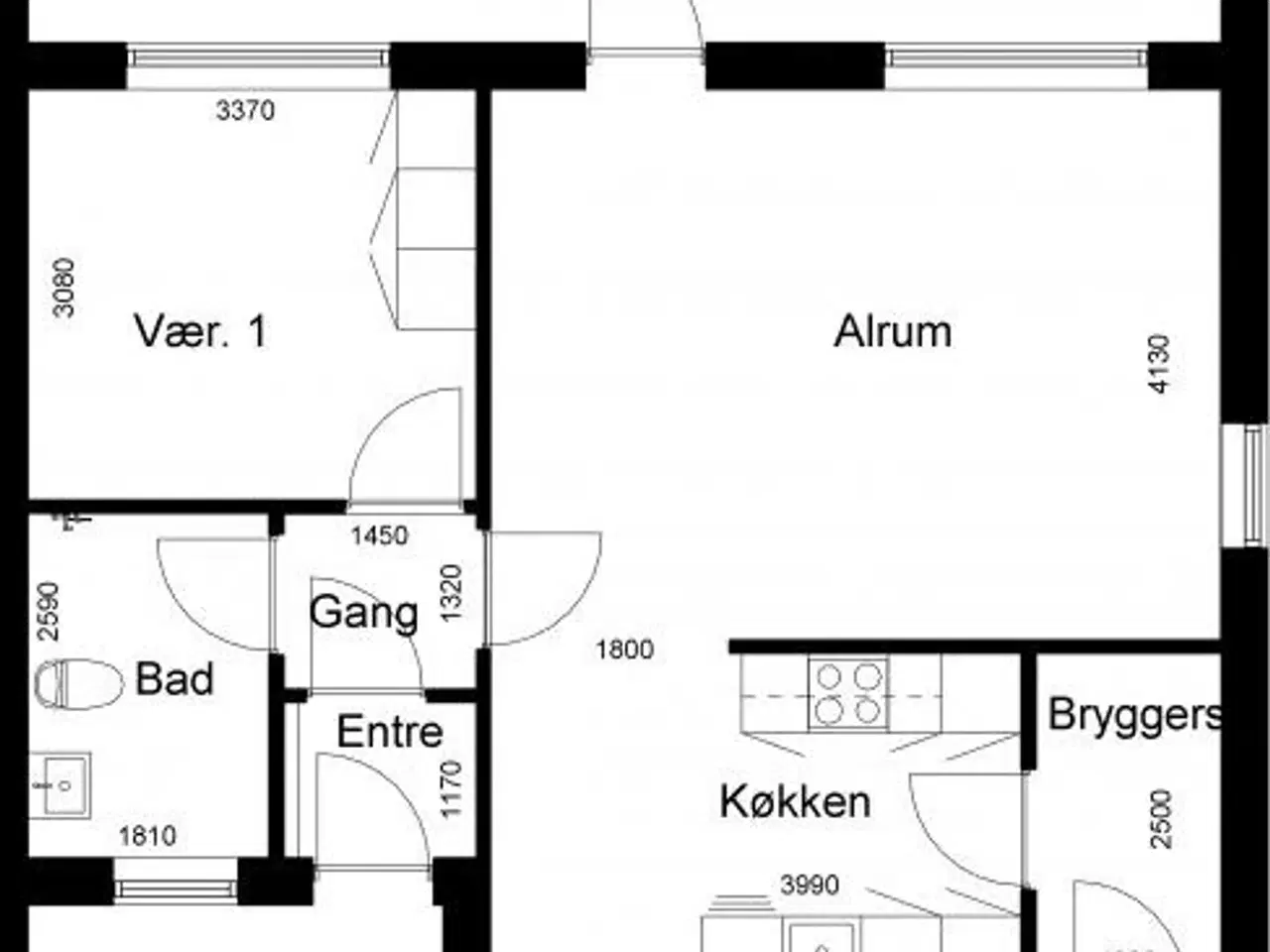 Billede 1 - 66 m2 hus/villa i Spøttrup