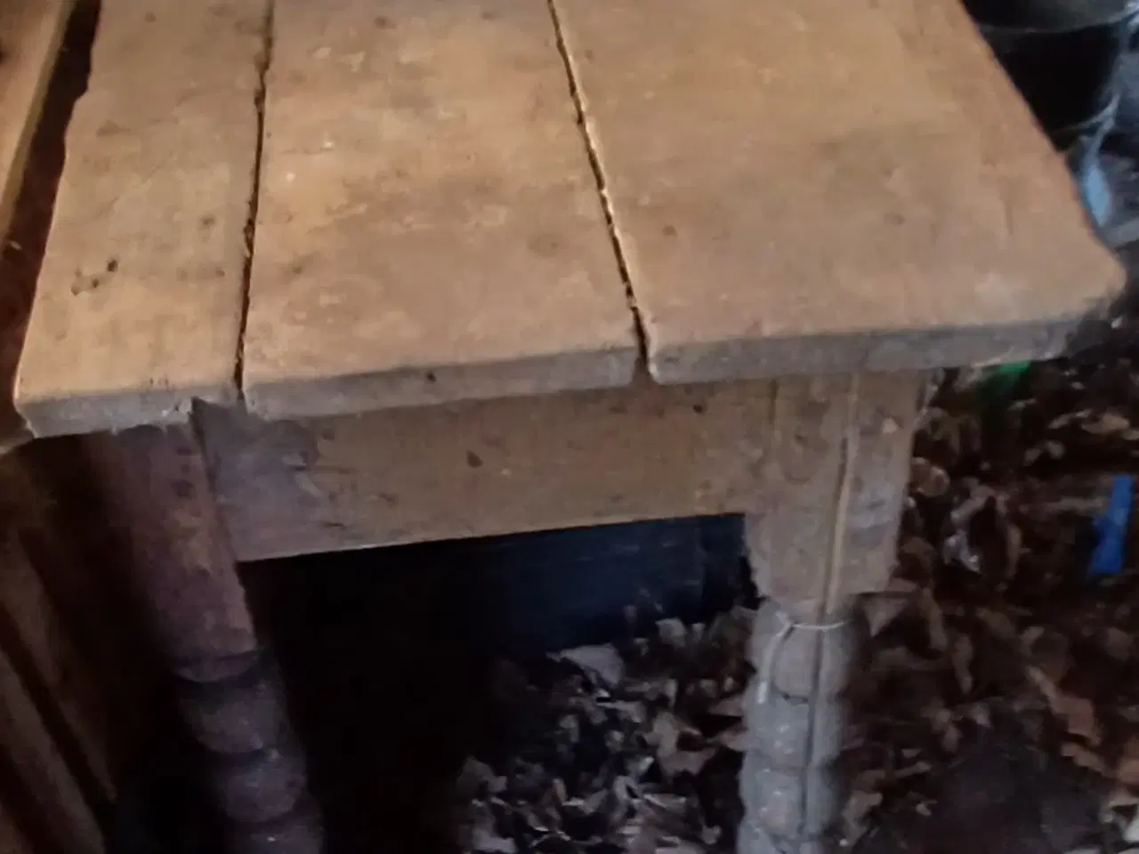 Billede 1 - Antikt klapbord, meget gammelt.