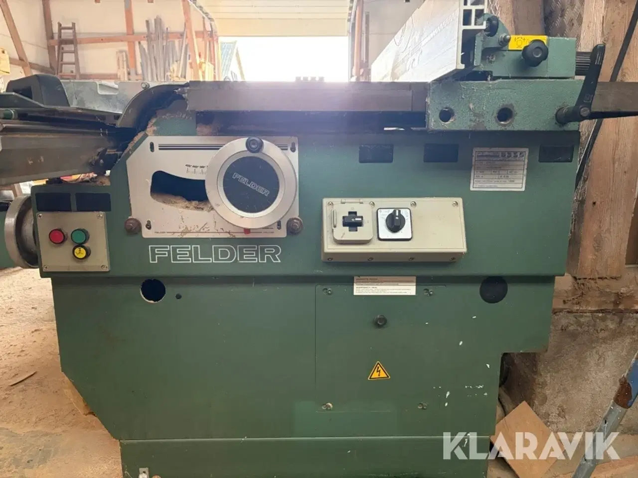 Billede 7 - Formatsav Felder KFS-37 med fræser