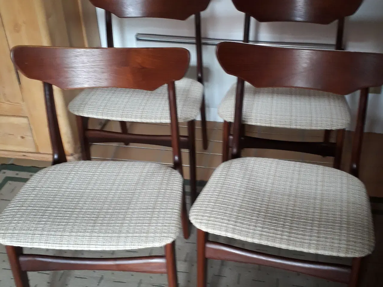 Billede 1 - 5 teak stole fra Schønning & Elgaard.