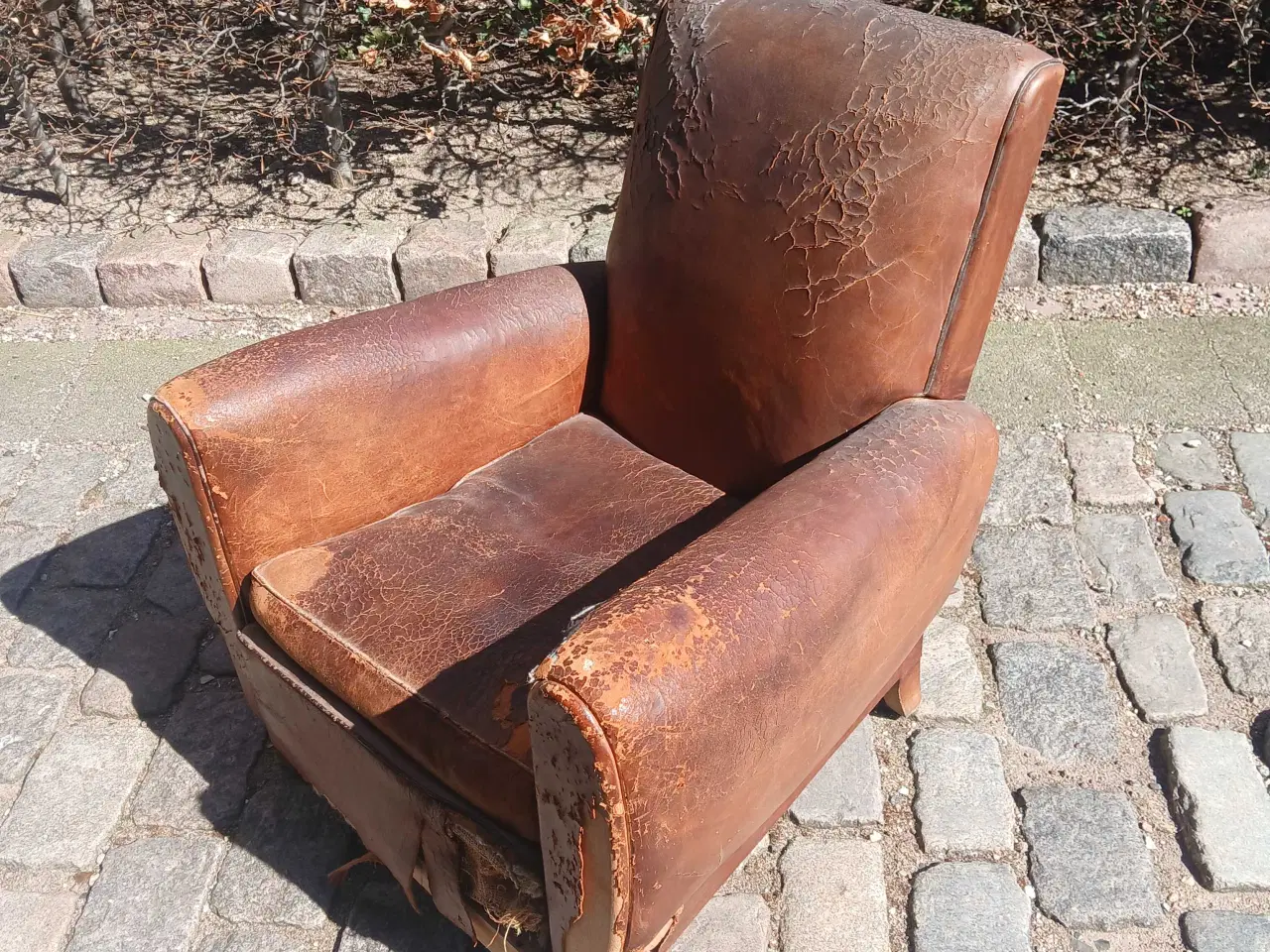 Billede 3 - Kernelæderstol