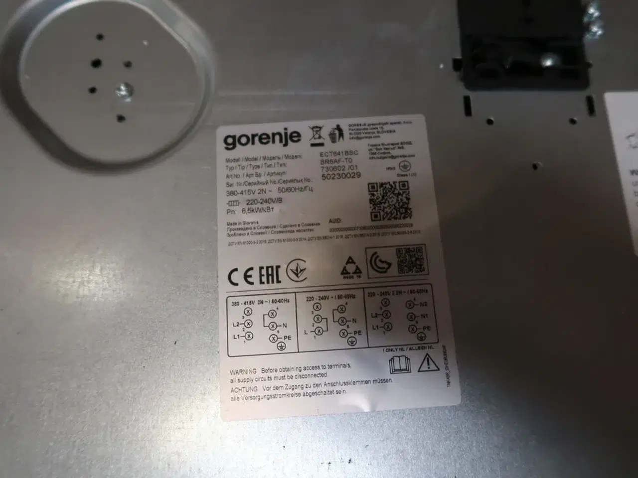 Billede 3 - Keramisk kogeplade GORENJE ECT641BSC