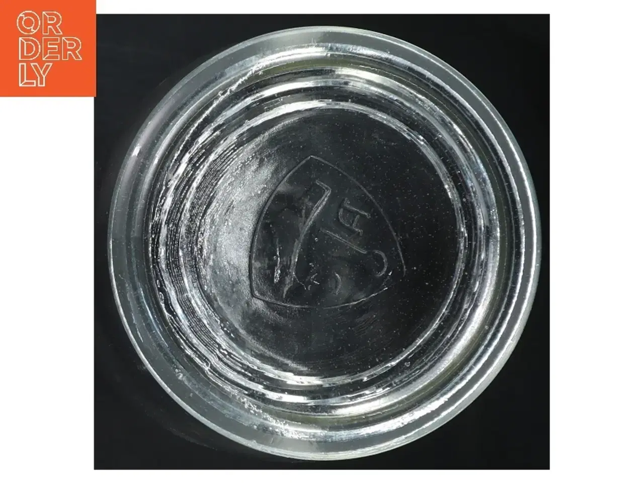 Billede 3 - Glaskrukke med låg fra Danaglas (str. Ø 11,5 cm længde 17,5 cm)