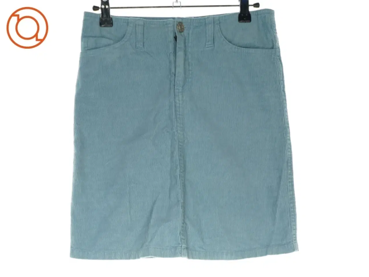 Billede 1 - Nederdel i lækker babyfløjl  (str. 140 cm)