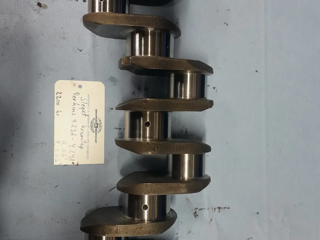 Billede 1 - Ny slebet krumtap til Perkins 4.236 og 4.248