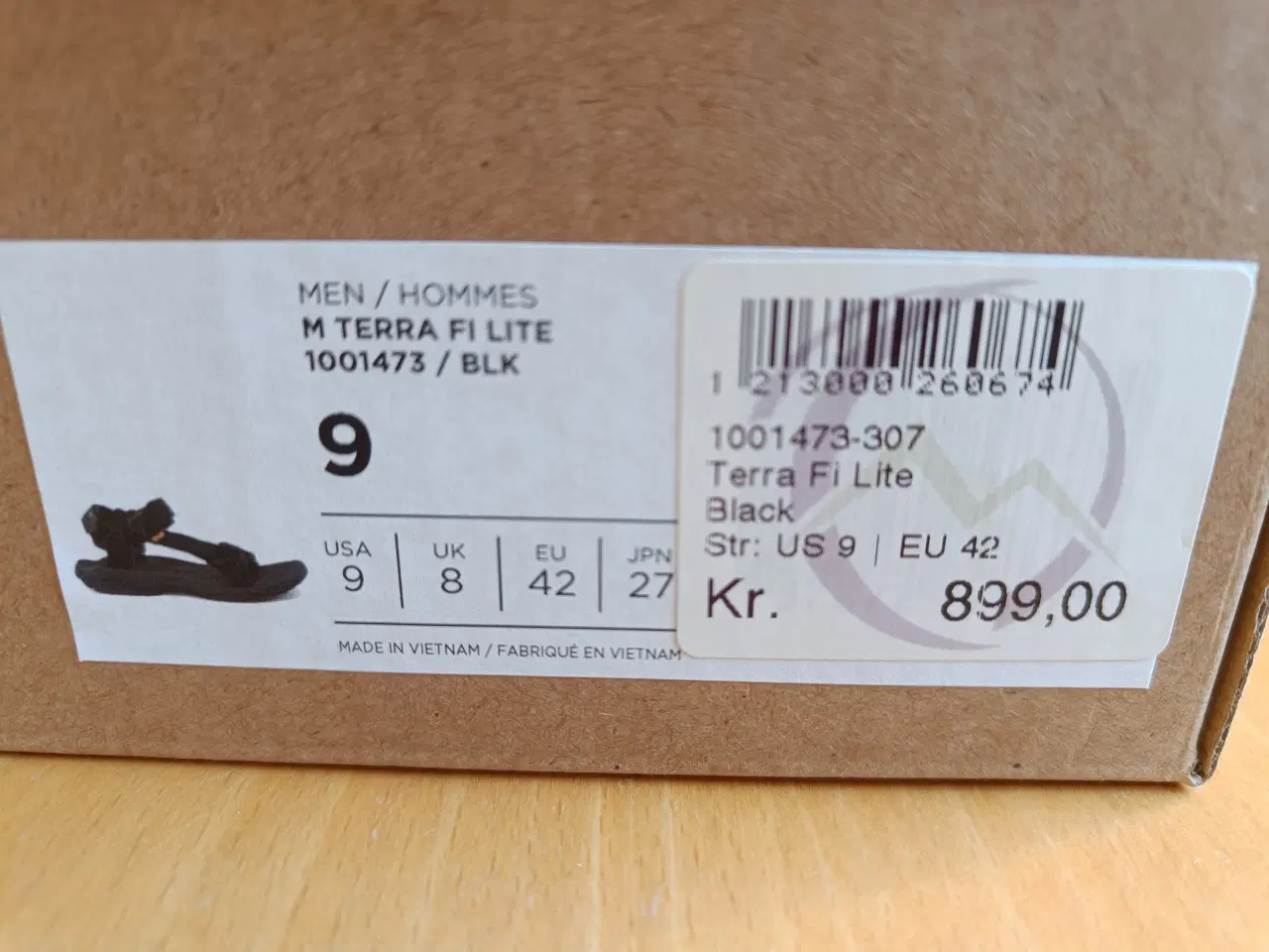 Billede 2 - Teva Terra F1 Lite herresandaler sort