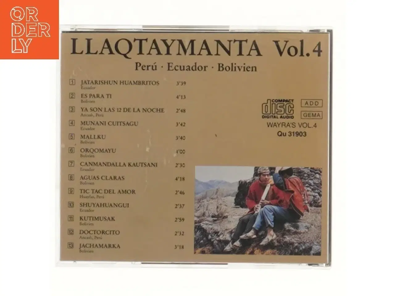 Billede 3 - Llaqtaymanta Vol. 4 CD