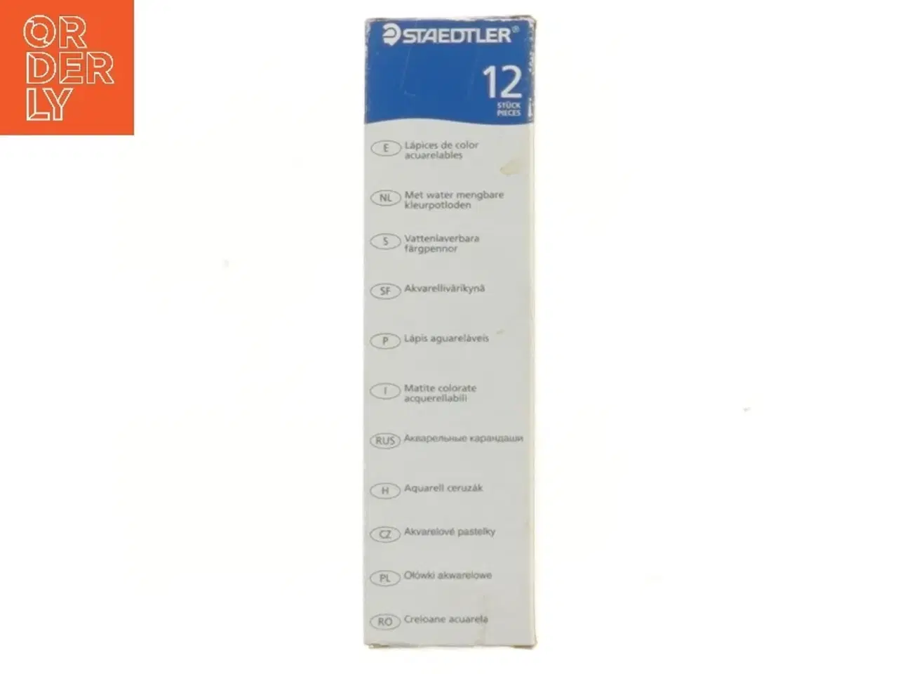 Billede 2 - Akvarelblyanter, Staedtler Karat 12 stk fra Staedtler (str. 18 cm)