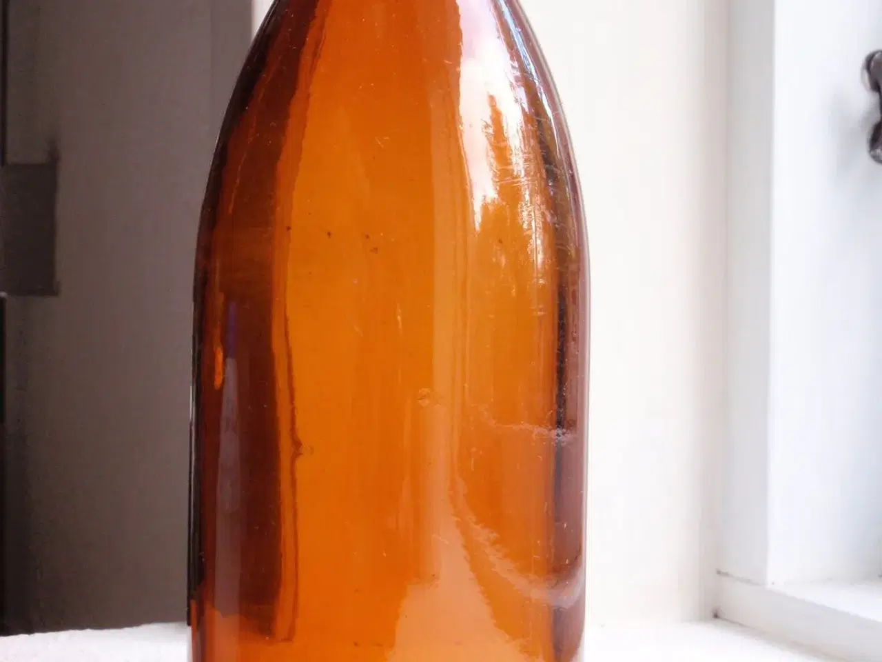 Billede 1 - Brune mælkeflasker ½ og 1l.