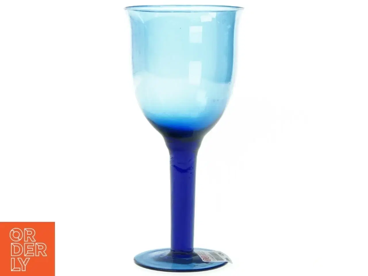 Billede 1 - Blåt glas (str. 22 x 10 cm)