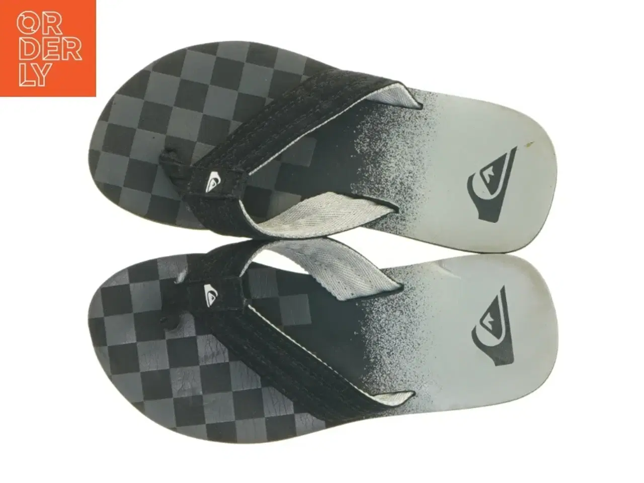Billede 4 - Sorte klip klapper fra Quiksilver (str. 23,5 cm)