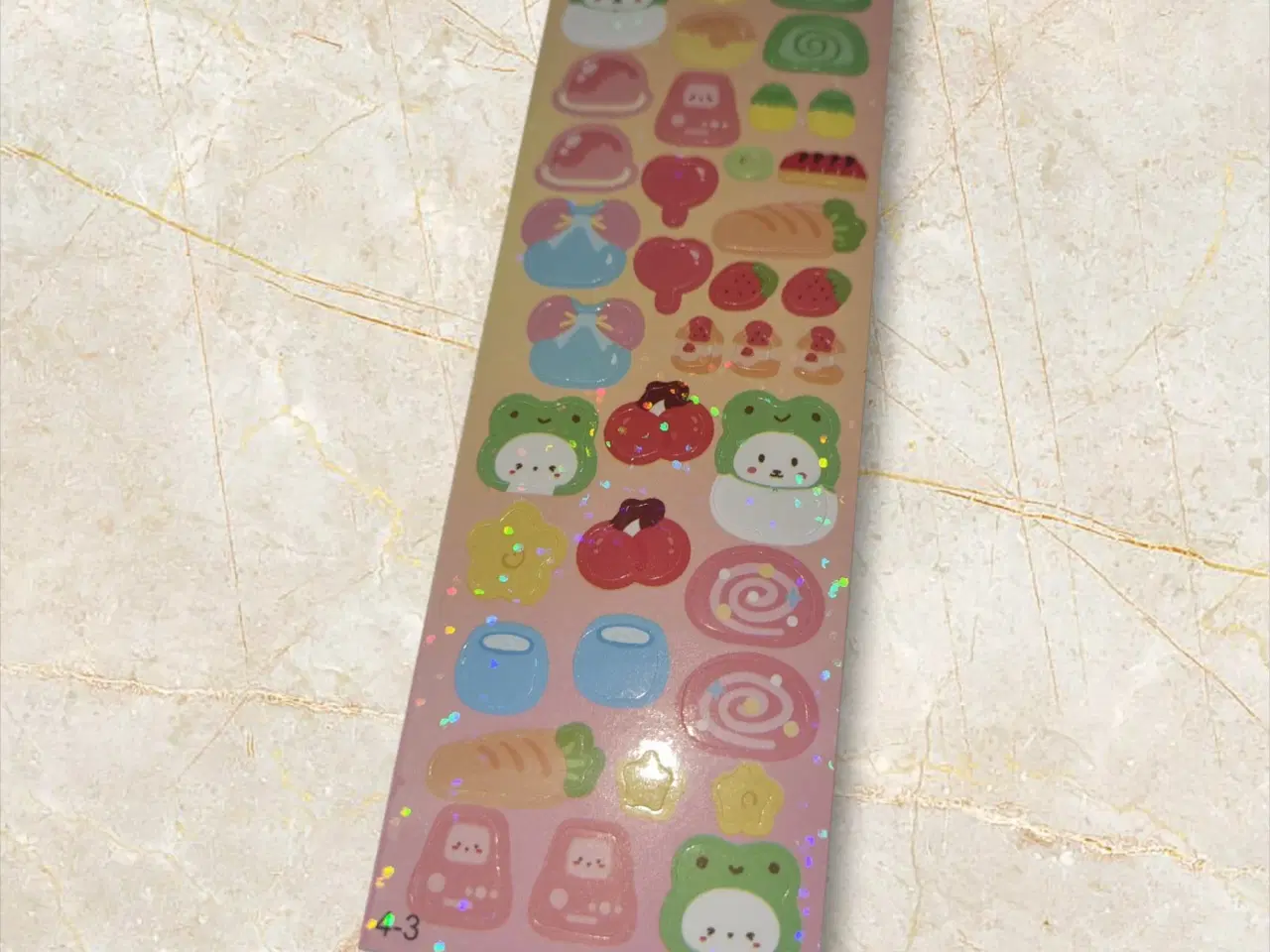 Billede 1 - Magisk Mix af Søde Motiver – Klistermærker med Gli