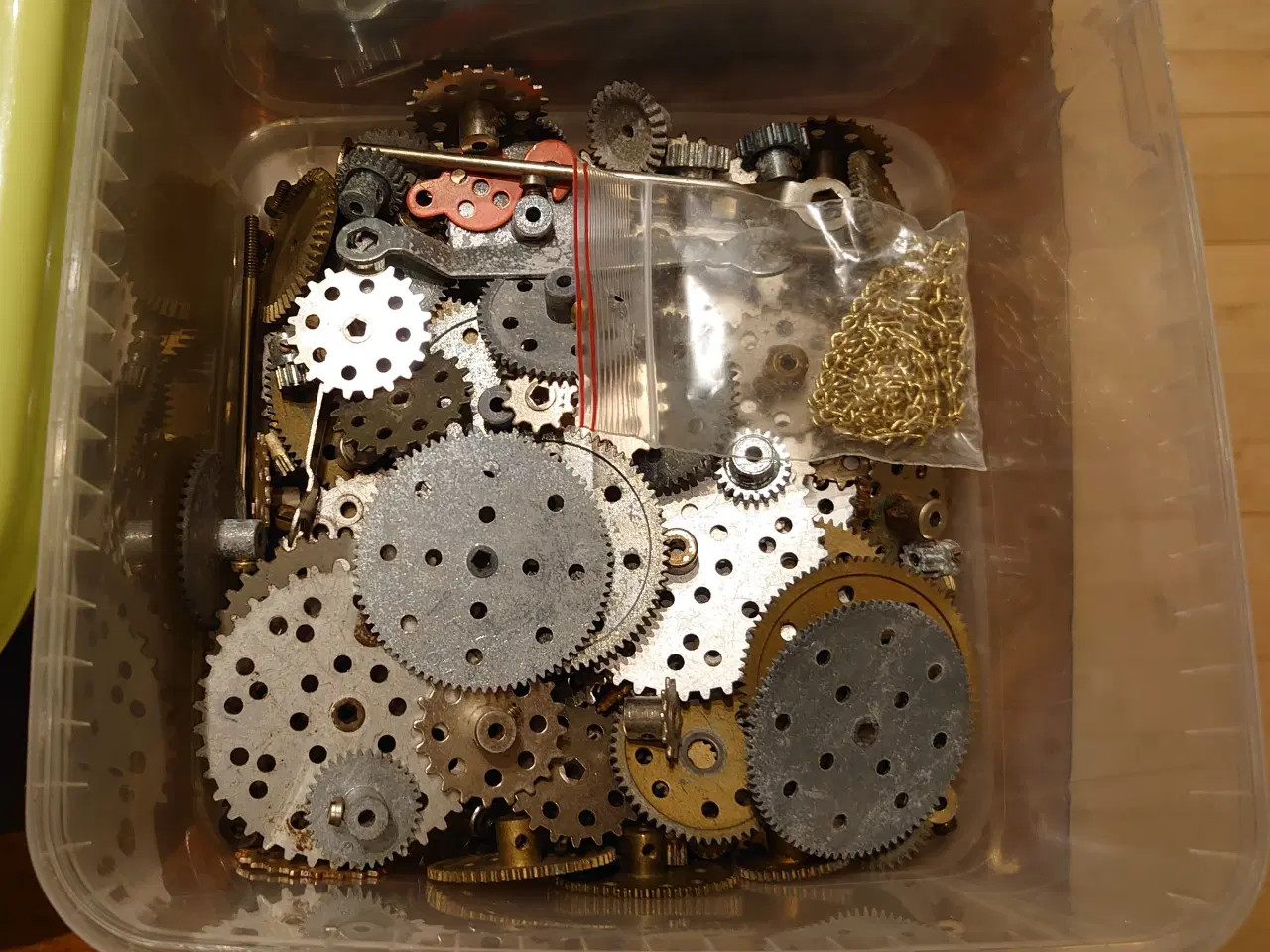Billede 8 - Ca 17kg Tekno Ingeniør dele + vejledninger.