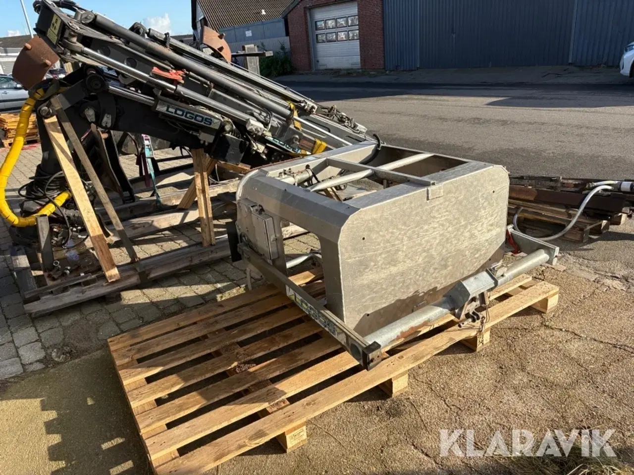 Billede 3 - Kran til traktor Giraf System I70