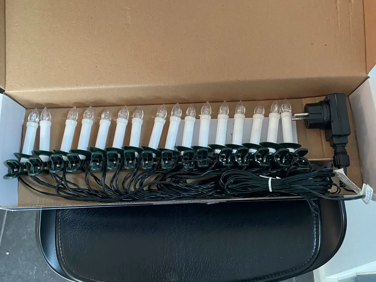 Billede 2 - Juletræskæde med 16 lys, Nordlux